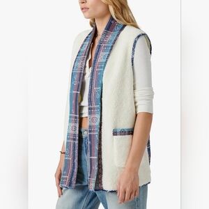 Lucky Brand Oversized Quilted Vest XL